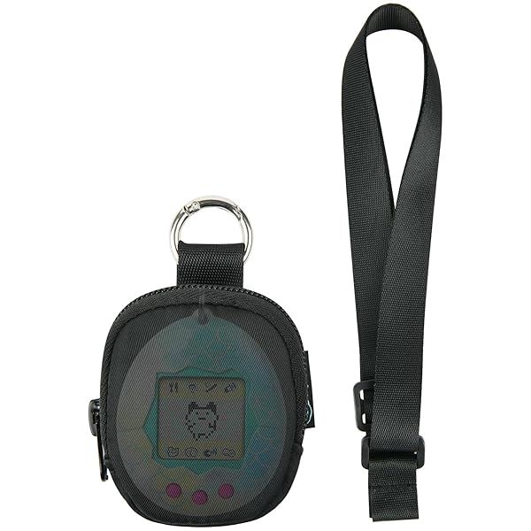 Beautyflier Carrying Case for Tamagotchi Original and Nano Portable Protector with Lanyard Mini Toy Storage Bag Cover