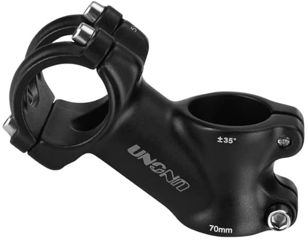 Bike Stem 31.8mm 35 Degree 70mm FOMTOR Bicycle Handlebar Stem Riser Suitable for BMX MTB Road Bike Mountain Bike (31.8 x 70mm)