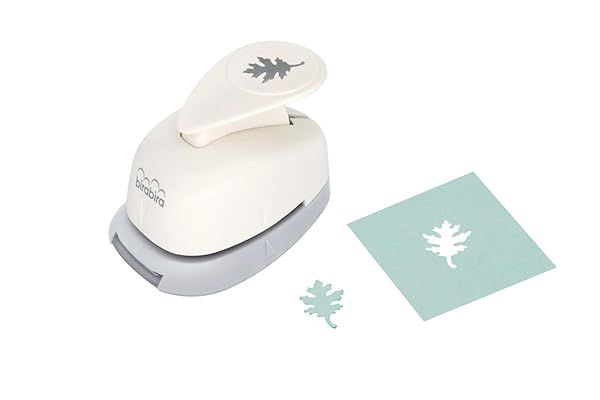 "Shop Bira Craft 5/8" Oak Leaf Shape Lever Action Punch for Scrapbooking & Paper Crafting"