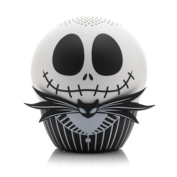 Bitty Boomers Disney Jack Skellington Mini Bluetooth Speaker - Tim Burton's The Nightmare Before Christmas