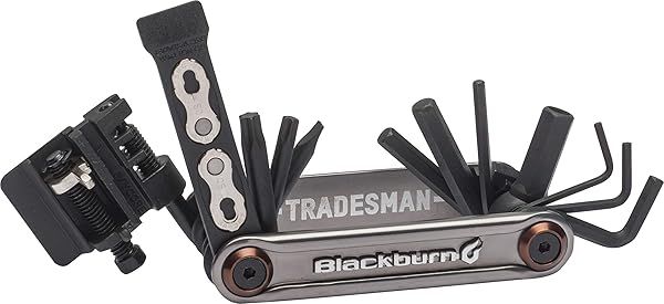 Blackburn Tradesman 18 Function Bike Multi-Tool - Versatile Bronze Tool for Cyclists