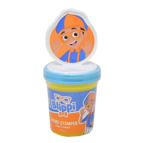 Blippi Molded Figure Stamper & Dough Set: Fun Creative Play for Kids!
