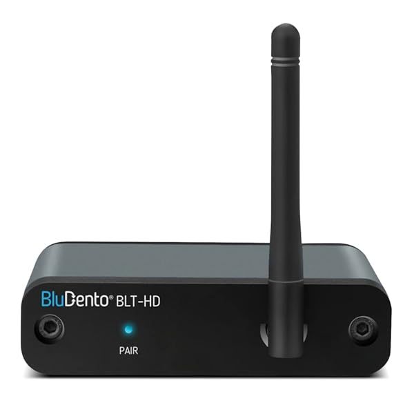 BluDento BLT-HD Bluetooth Receiver: Hi-Fi Audio Adapter with RCA, Coaxial & Optical Outputs - Bluetooth 5.1 & Enhanced Range
