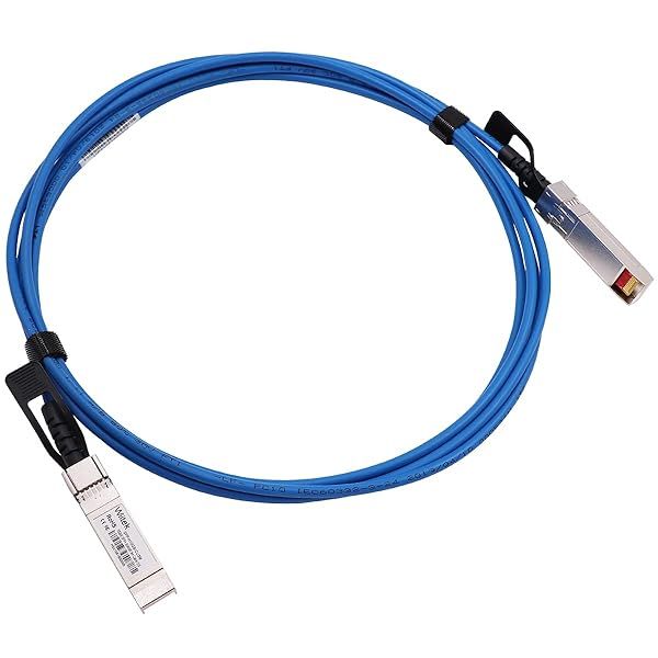 3m 10G SFP+ DAC Twinax Cable - Blue Passive Copper for Cisco, Ubiquiti, Juniper & More