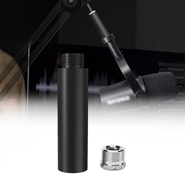 "Buy Boseen Mic Stand Extension Tube - 5/8" Female to Male for Desk & Arm Stands"