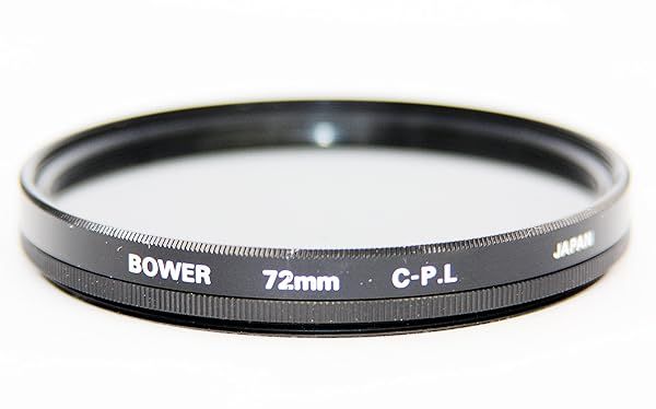 Enhance Your Photography with Bower FP72CC 72mm Circular Polarizer Filter - High-Definition Quality