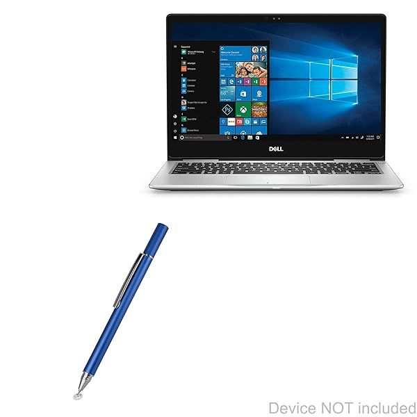 BoxWave Stylus Pen for Dell Inspiron 13 7000 2-in-1 FineTouch Capacitive Super Precise Lunar Blue
