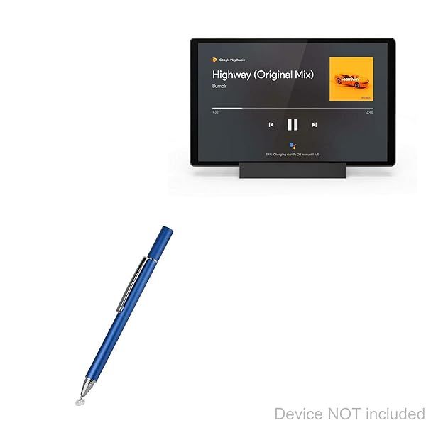BoxWave Stylus Pen for Lenovo Tab M10 FHD Plus 2nd Gen FineTouch Capacitive Super Precise Lunar Blue