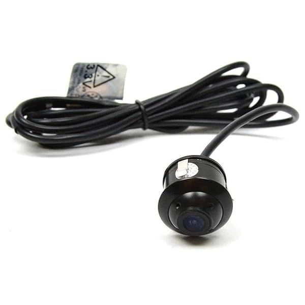 Brandmotion Universal Snap-In Adjustable Bullet Camera 9002-7612 for Seamless Backup Camera Integration with Low Profile Flush Mount