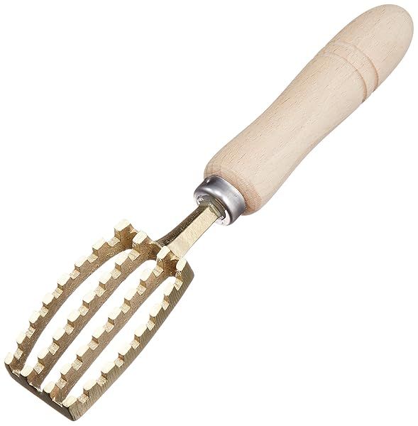 Brass Fish Scaler L: Effortless Fish Cleaning Tool for Home Chefs