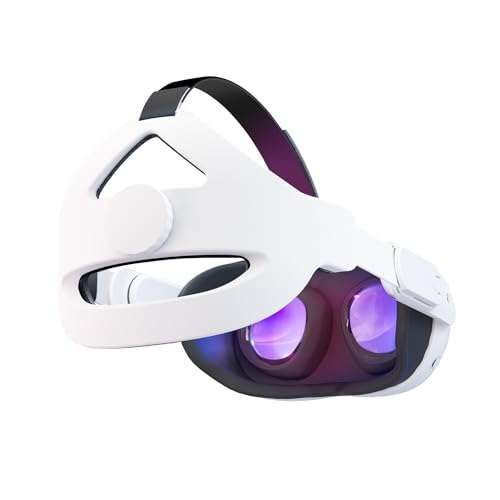 CNBEYOUNG Adjustable Head Strap for Quest 2 & 3 - Enhanced Comfort & Support for VR Gaming