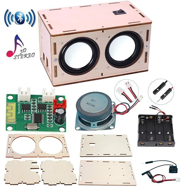 Build Your Own Bluetooth Speaker Kit - DIY Sound Amplifier for Kids & Teens | STEM Learning Project