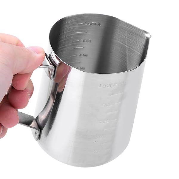 Top-Grade Stainless Steel Candle Making Pouring Pot - 550ml Wax Melting Pitcher for DIY Crafts