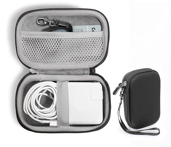 CaseSack Handy Case for MacBook & iPhone: Organize MagSafe Chargers & USB C Hubs Efficiently
