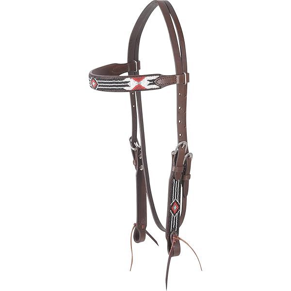 Shop Cashel Taos Beaded Browband Headstall for Horses - SA-HBBD20-TO | Premium Quality & Style