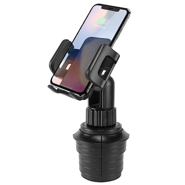 Cellet Cup Holder Phone Mount Hands Free Cradle for All Smartphones and iPhone 13 Pro Max Mini Short Neck