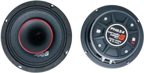 "Upgrade Your Sound: Cerwin Vega PH654 6.5" 300W Full-Range Coax Horn Car Speakers (4 Ohm)"