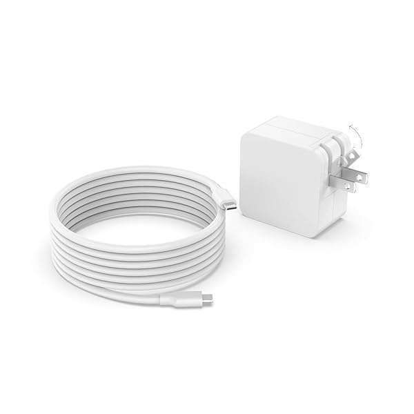 Compact 65W Charger for Samsung Galaxy Book Laptops - 60% Smaller, Compatible with NP950QDB, NP930QDB, NP935QDC & More