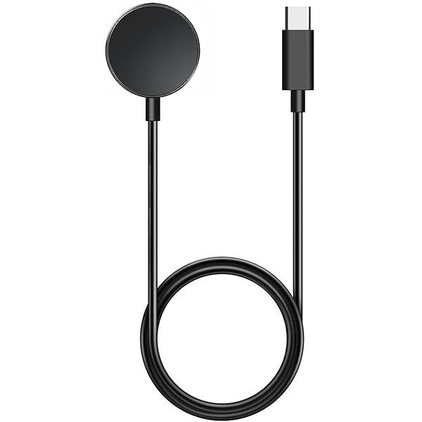 Charger for Samsung Watch - Galaxy Watch 7 Ultra 6 6 Classic 5 5 Pro 4 4 Classic 3 Active 2 Active Charging Cable with Alumium Case (USB-C)