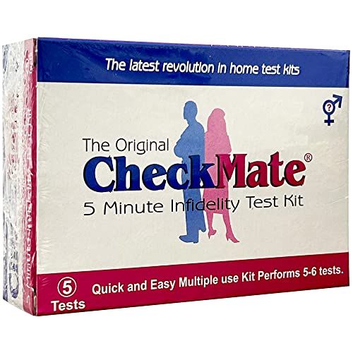 Check Mate Infidelity Test Kit - 10 Tests to Uncover Partner's Secrets Fast!