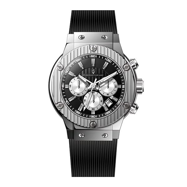 Shop Christian Van Sant Men's Monarchy CV8141 Quartz Watch - Stylish & Durable Timepiece