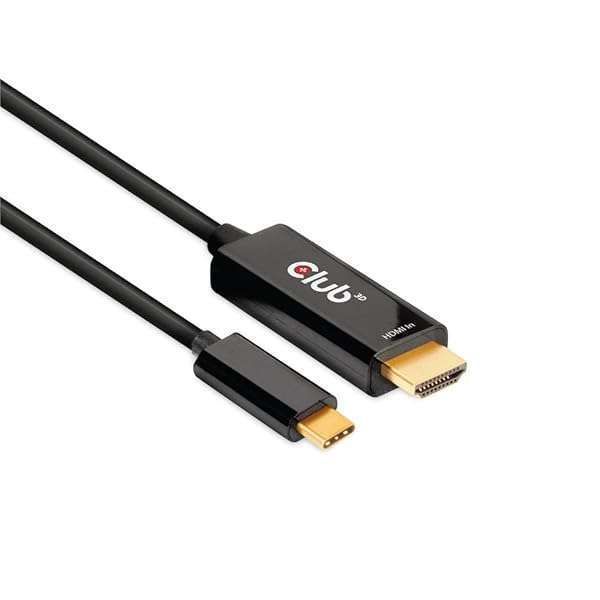 Club 3D CAC-1334 HDMI 2.0 to USB-C Active Cable 4K 60Hz - 1.8m/6ft for High-Quality Video
