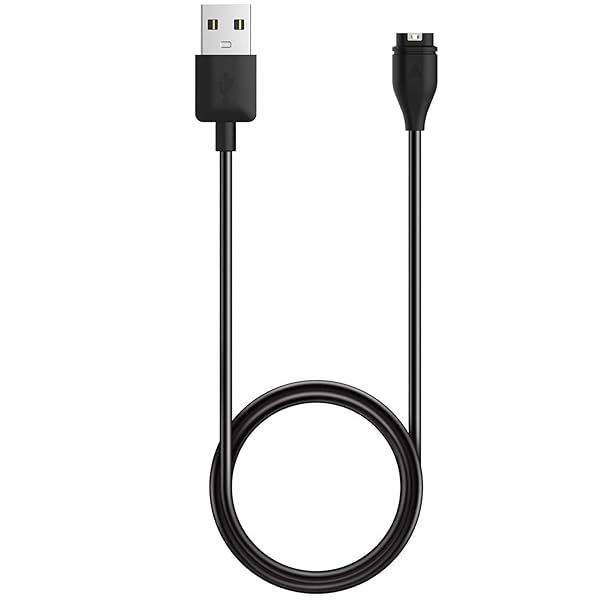 Garmin Forerunner 45 55 255 745 935 945 955 965 165 265 970 570 Charger Replacement USB Charging Cable for Instinct E 3 Approach S10 S40 S50 S60 S70