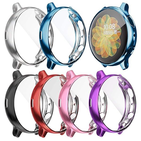 Samsung Galaxy Watch Active 2 Case SM-R830 - Scratch-Resistant TPU Protector in Multiple Colors