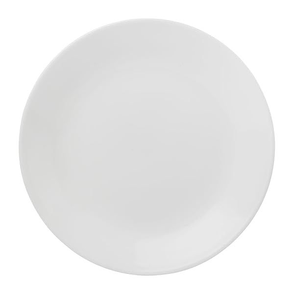 "Corelle Coordinates 6003887 6-3/4" White Bread & Butter Plate - Durable Livingware Dinnerware"