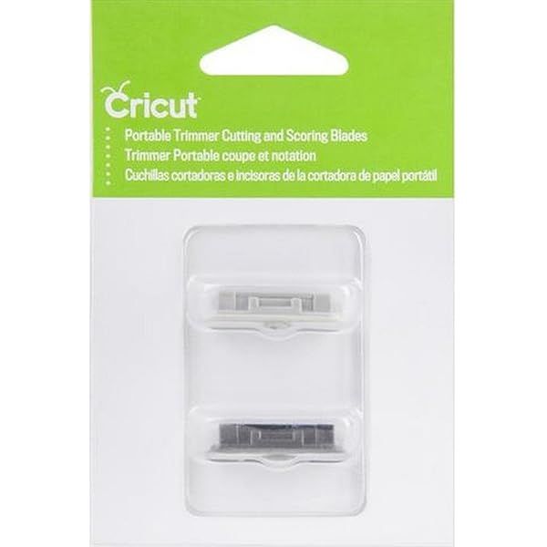 Buy Cricut Portable Trimmer Cutting & Scoring Blades (2002676) - Compact 4.5x3x0.5 for Precision Crafting