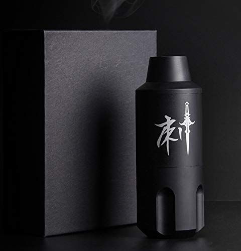 DGT Cartridge Rotary Tattoo Machine Pen Matte Black with Japanese Brushless Motor and Cord for Precision Tattooing