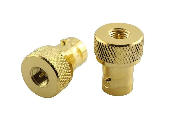 Buy DHT Electronics 2pcs RF Coaxial Adapter SMA Male to BNC Female - Gold-Plated Quality