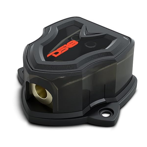 DS18 DB1034 Distribution Block: 1X0-GA Input & 3X4-GA Output for Car Amplifiers