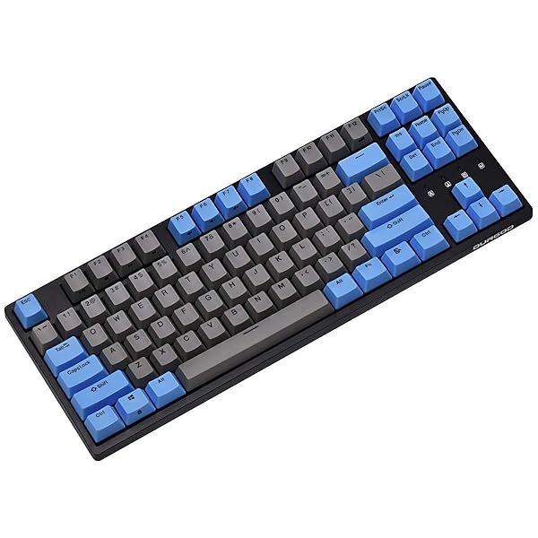 DURGOD Taurus K320 TKL Mechanical Gaming Keyboard - 87 Keys, Double Shot PBT, NKRO, USB-C, Cherry Brown Switches