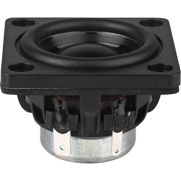 "Dayton Audio DMA45-4: High-Performance 1.5" Dual Magnet Full-Range Driver - 4 Ohm"