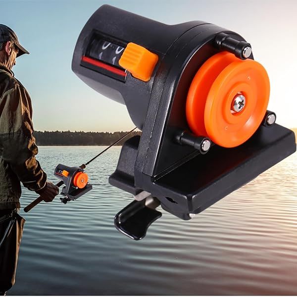 Demerars Fishing Digital Line Counter 999m Depth Finder Electronic Guide for Rod Clip Trolling Sea Reel Digital Display