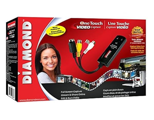 Diamond VC500SE: Easy VHS to Digital Converter for Windows & Mac (Supports Mac OS Ventura)