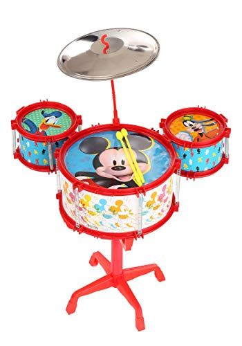 Disney Mickey Mouse Roadster Racers Drum Music Set: Fun for Kids & Perfect Gift!