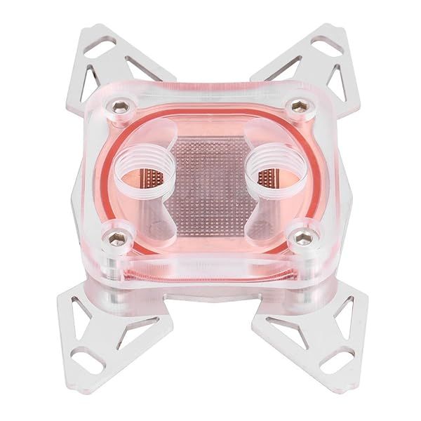 "Diyeeni AM4 CPU Water Block: Efficient Liquid Cooling with Copper Base & G1/4" Thread for Optimal PC Performance"