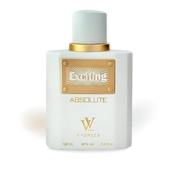 Dumont Exciting Absolute 3.4oz Eau De Parfum - Unisex Fruity Woody Musk Fragrance for Men & Women - Long Lasting Cologne Spray