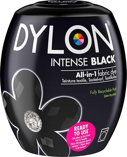 Buy Dylon Machine Dye 350g Velvet Black - Perfect for Vibrant Fabric Color