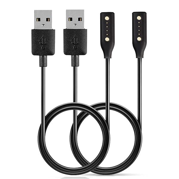 E ECSEM USB Type A Charger Cable 80cm for Bose Frames Alto Rondo Soprano Tenor 2Black