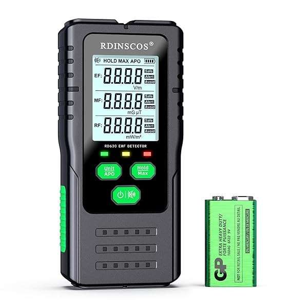 Top EMF Detector: Measure All 3 Electromagnetic Radiation Types for Home & Office Safety