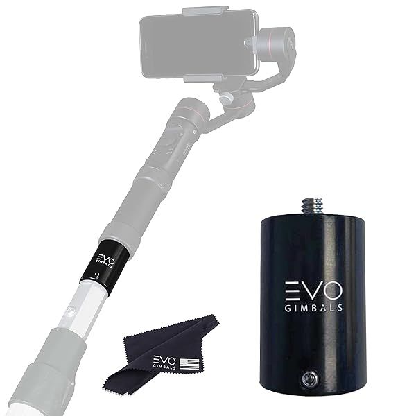 EVO Gimbals PA-100 Painter's Pole to Tripod Thread Adapter for Camera Stabilizers and Gimbals