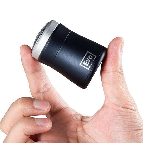 MicroNovelty EVO Pocket Electric Shaver: Ultra-Compact Travel Razor for Quick Beard Grooming