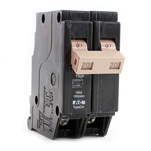 Buy Eaton CHF220 Series 20A DP Circuit Breaker - Reliable Black Design for Optimal Performance