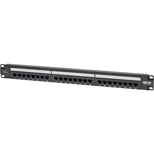Buy Eaton Tripp Lite Cat6 24-Port PoE+ Patch Panel - 1U Rackmount, RJ45 Ethernet, EIA/TIA 568A/B Compatible