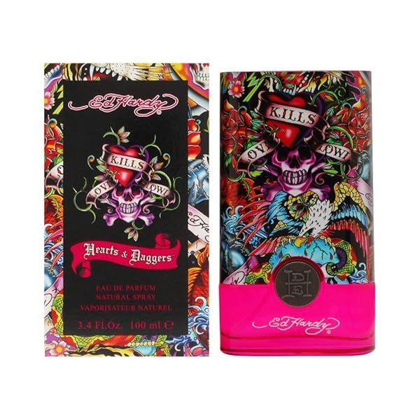 Ed Hardy Hearts & Daggers Eau De Parfum Spray 3.4 oz for Women - Buy Now!
