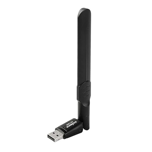 Edimax Wi-Fi 5 AC1200 Dual-Band USB Adapter for PC with MU-MIMO 867Mbps 5GHz 300Mbps 24GHz Adjustable Antenna Compatible with Windows 11 Mac OS Linux