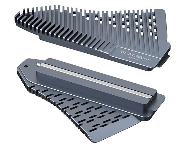 ElecGear PS5 NVMe SSD Heatsink Solid Aluminum Cooler for Playstation 5 Internal PCIe M.2 NVMe 4.0 Gaming Memory with Thermal Pads